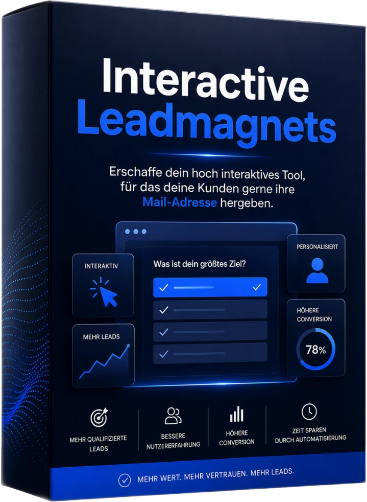 Interactive Leadmagnets — Produktbox